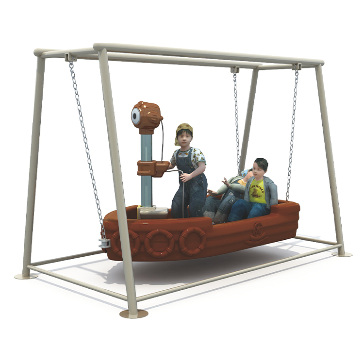 كرسي أرجوحة على شكل سفينة القر - مراجعة Kids Outdoor Playground وسعره